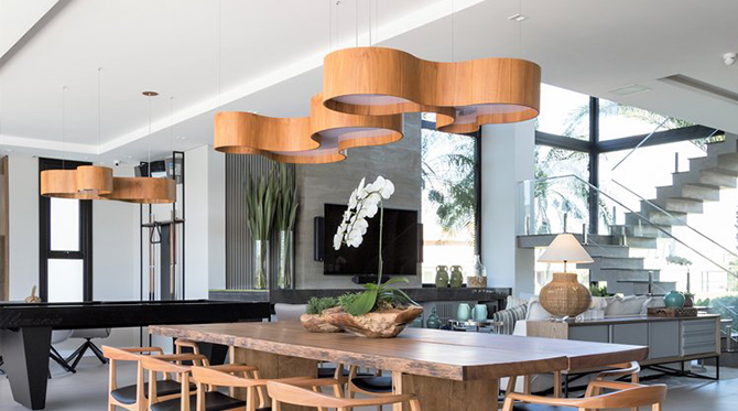 Candeeiro Amoeba Silvalight